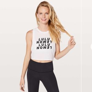 Lululemon Muscle Love Crop Tank Size 6